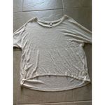 Bar III  Shirt Womens Medium White Long Sleeve Capsule Minimalist‎ Luxury Photo 2