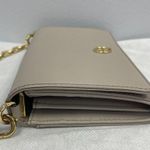 Tory Burch Robinson Chain Wallet, Grey - Preowned Photo 4