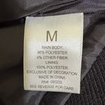 LA Hearts Black Moto Jacket Medium Asymmetrical Zip Lined Designed in California Photo 2