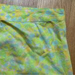 Abound NWT  Pastel Yellow Tarry Floral Lightweight Mini Skirt Size 3X Photo 3