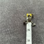 Artisan Vintage Climbing Frog Brooch Marcasite Silver Tone Antique Jewelry Collector Photo 7