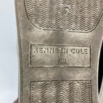 Kenneth Cole  Blue Embroidered Velvet Slip On Shoes Size 10 Photo 3