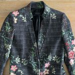ZARA  Embroidered Blazer Jacket Small Photo 2