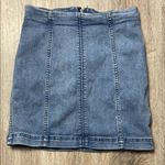 Free People Modern Femme Denim Mini Skirt Photo 5