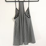 Acemi Fitted Striped Lace Up Tank Top Photo 4