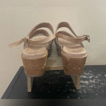 Antelope C21 Wilda Leather Platform Wedge Sandal Tan Studded Size 41 US 10 Photo 5