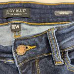 Judy Blue Wide Leg High Rise Dark Wash Cropped Raw Hem Jeans JB82517DK Size 16W Photo 2