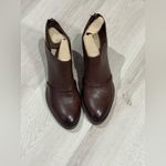 Johnston & Murphy  Women's Brown Leather Zipper Ankle Booties Boots Size 10 Photo 2