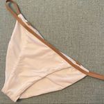 Beach Bunny  Bikini Bottom Gold White Photo 5