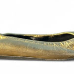 Lanvin Gold Elastic Ballet Flats Photo 0