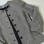 Pendleton  Vintage Tweed Houndstooth Gingham Button Down Blazer Photo 4