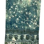 Como Sport Made In Italy Green Victorian Floral Corduroy Pant 6 Boho Chic Hippie Photo 4