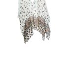 Urban Outfitters  Ecote cream Boho Western White Paisley Kimono Shawl Photo 5