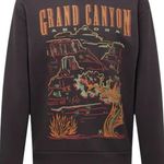 Hollister Grand Canyon Arizona graphic crew sweatshirt black Fall boho western Photo 0