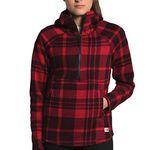 The North Face  Sweater Women’s Crescent Plaid Hooded  Photo 0