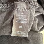 Anthropologie  Amadi Rossi Ruffled Tunic Black 3/4 Sleeves Dress M Photo 9