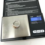 14K white gold, rose gold, diamond ring enhancer/open work ring, *size 6, 3.8g Multiple Photo 13