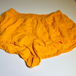 Anthropologie orange high-waisted shorts size XS Photo 0