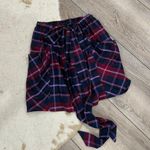 Urban Outfitters Outfitter Purple Plaid Belted Mini Skirt Photo 0