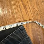 Soft Surroundings black wash high rise pull on wide leg jeans M Photo 6