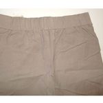 Isaac Mizrahi New Womens Live 4 T Tall 24/7 Straight Pant Stonewall Grey Tan Photo 3