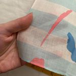 Blue stripe kitschy shape print bandana 0781 Photo 1