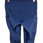 Lululemon Fast Free Crop II Nulux 19” True Navy Women’s Size 6 Photo 2