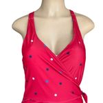 BERKLEY JENSEN Women’s AMERICANA One Piece SWIMSUIT NWT Red Size L Photo 1