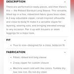 Alo Yoga  Ribbed Stardust Long Sleeve Photo 11