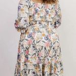 Baltic Born NWT  Marta Floral Smocked Midi Dress 1X Photo 2