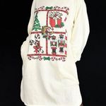 Vintage Avon Style Christmas Nightshirt Size Small Pajamas Excellent Red Photo 1