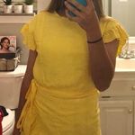 Vestique Yellow Wrap Dress Photo 0