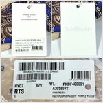 Zimmermann  Maxine Wide Leg Cropped Pants Ramie Purple Paisley 10 US 4 AU NWT Photo 10