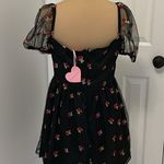 Sugar Thrillz Midnight Forever Organza Babydoll Dress Size M Photo 4