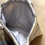 Bath & Body Works  Tote 2024 Black Friday Silver PUFFY Bag New Photo 4