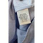 Pearl by Lela Rose Oxford Chambray Open Shoulder button up small 0. Blue Photo 7