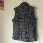 Athleta  Downalicious Vest Women's Size Medium Goose Down Gray Quilted Puffer Photo 1