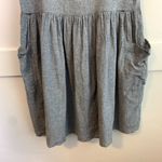 Urban Renewal  Gray Babydoll Mini Dress With Side Pockets Photo 4