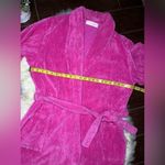 Victoria's Secret Victoria’s Secret hot pink ribbed robe sz medium Photo 4