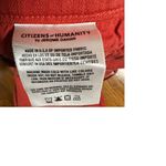 Citizens of Humanity  Orange Straight‎ Leg Jeans Casual Chic Denim Photo 6