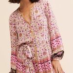 Spell & The Gypsy Lady Untamed Tunic Mini Dress Pink Size XS Photo 0