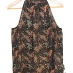 J.Crew ✨ Factory Paisley Sleeveless Tie-Neck Halter Blouse✨ Photo 5