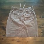 Briggs New York  Vintage Light Brown Tie Waist Back Pocket Skirt Women's Size 16‎ Photo 2