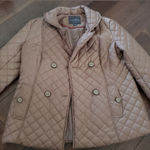 Covington Jacket size Large quilted in tan color with pockets   Photo 0