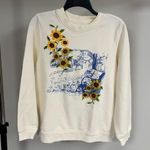 Breckenridge Vintage  Sunflowers Sweatshirt Size M Photo 0