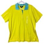 Jones New York ‎ Color Block Sleeveless Polo Shirt Photo 0