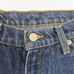 90s Vintage Polo Ralph Lauren Saturday Y2K Dark Wash Straight Jeans Size 4 Blue Photo 10