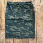 NWT Blank NYC Denim Pencil Skirt in Camouflaged Size 29 Green Photo 5