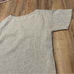 Eileen Fisher Natural Lightweight Organic Linen Sparkle Dress Sz Small Tunic Photo 11