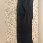 EXPRESS Classic Black Cotton Full Length Leggings with Beading Design - size L Photo 10